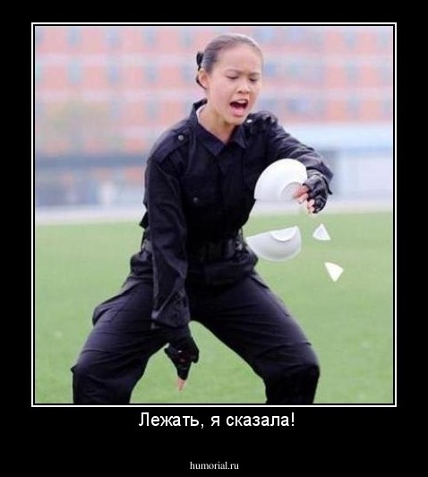  Лежать, я сказала!