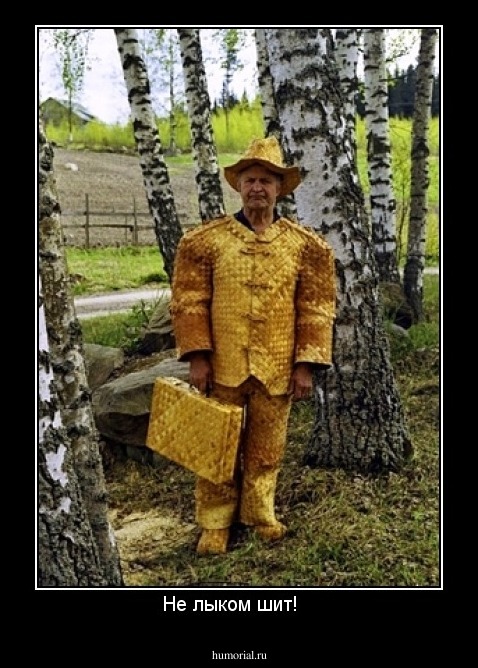 Не лыком шит!   