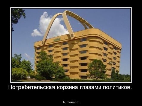 Потребительская корзина глазами политиков.
