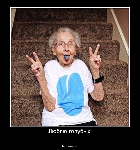 Люблю голубых!