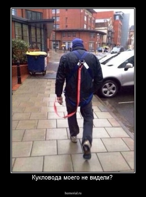 Кукловода моего не видели? 