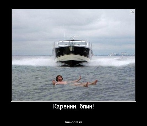 Каренин, блин!