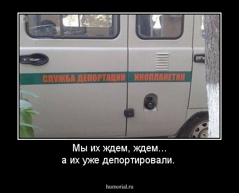 Мы их ждем, ждем... а их уже депортировали.