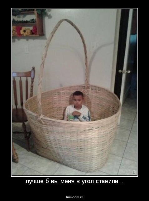 лучше б вы меня в угол ставили...