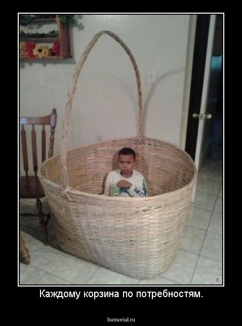 Каждому корзина по потребностям.