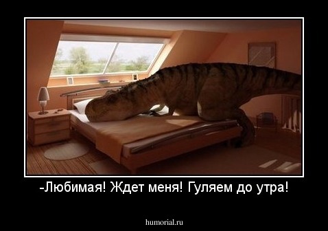 -Любимая! Ждет меня! Гуляем до утра!