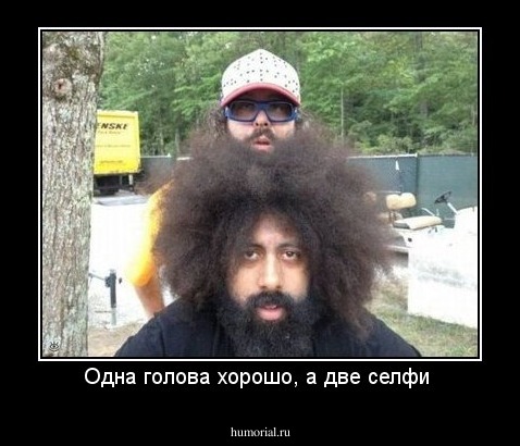 Одна голова хорошо, а две селфи 