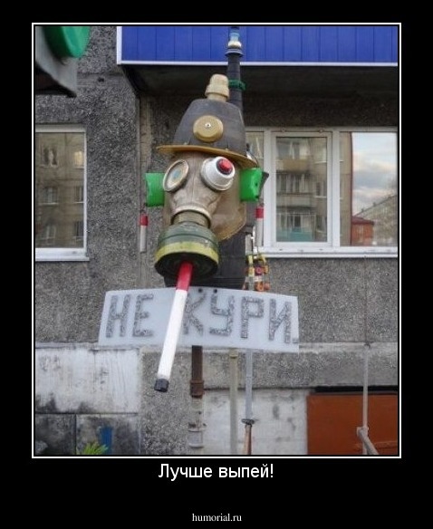 Лучше выпей!