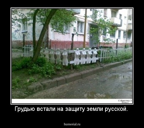 Грудью встали на защиту земли русской. 