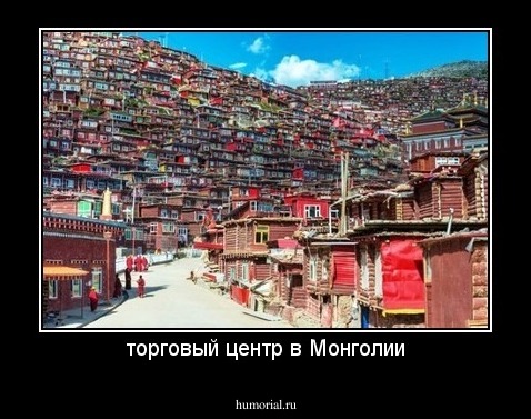 торговый центр в Монголии