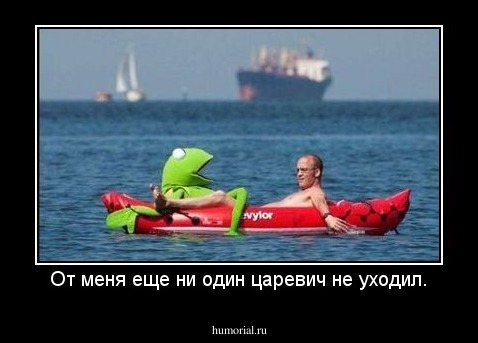 От меня еще ни один царевич не уходил.