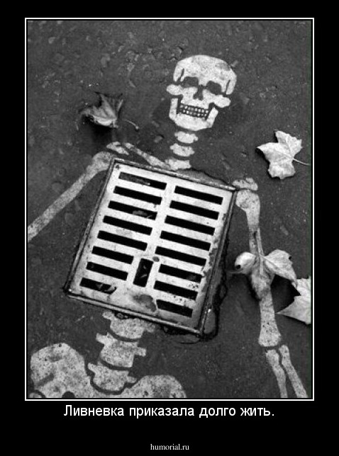 Ливневка приказала долго жить.