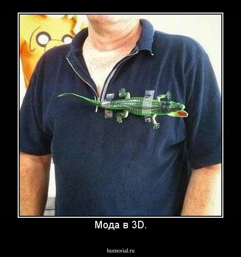 Мода в 3D.