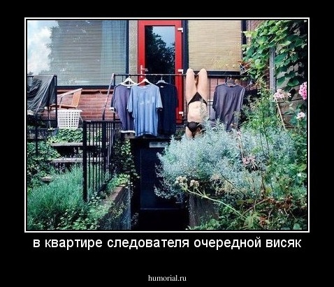 в квартире следователя очередной висяк