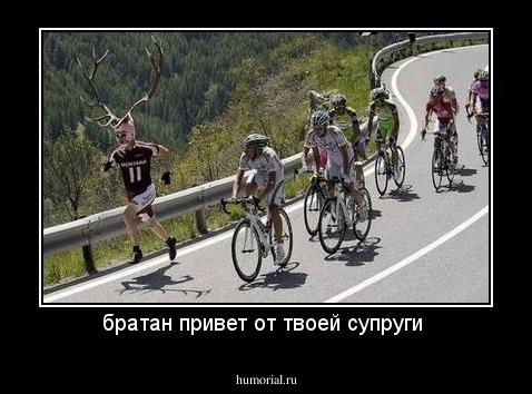 братан привет от твоей супруги 