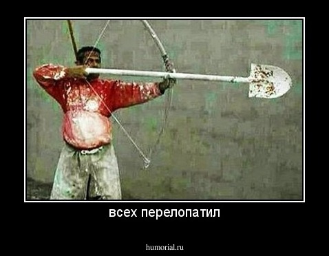 всех перелопатил