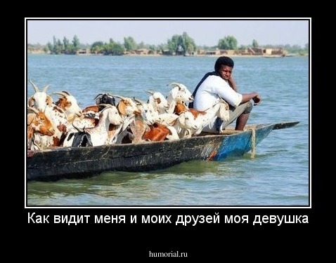 Как видит меня и моих друзей моя девушка