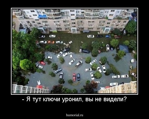 - Я тут ключи уронил, вы не видели?