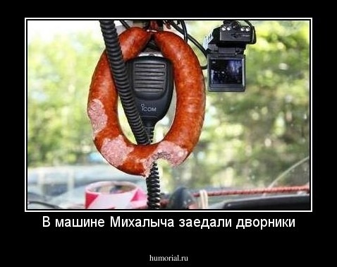 В машине Михалыча заедали дворники