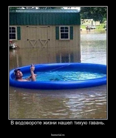 В водовороте жизни нашел тихую гавань.