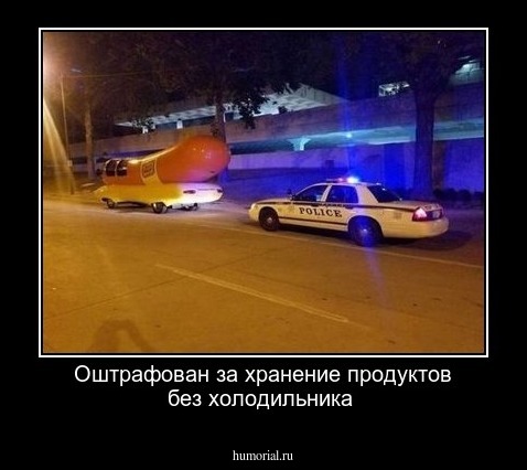 Оштрафован за хранение продуктов без холодильника
