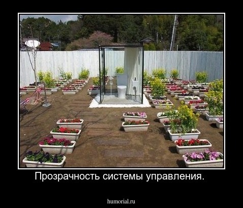 Прозрачность системы управления. 