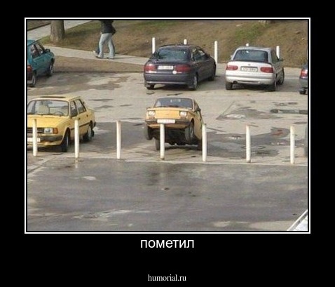 пометил