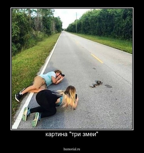 картина "три змеи"