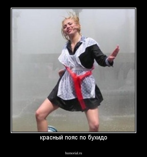 красный пояс по бухидо