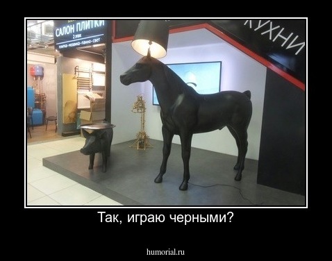 Так, играю черными?