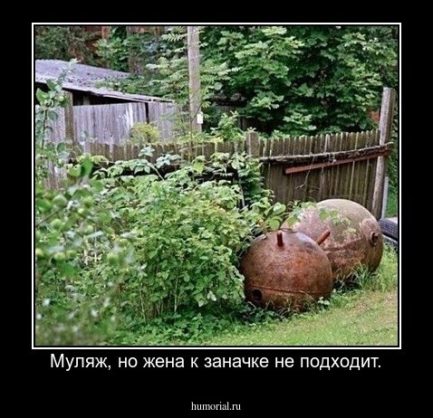 Муляж, но жена к заначке не подходит.