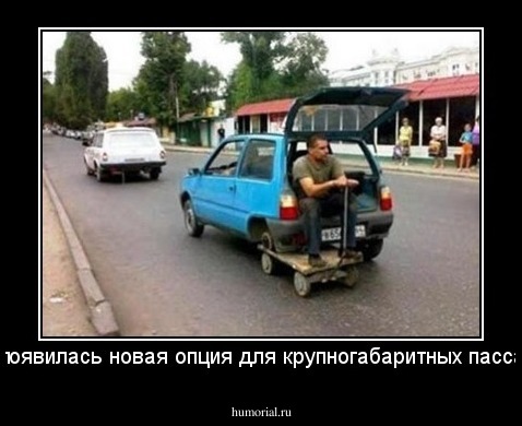 у Оки появилась новая опция для крупногабаритных пассажиров