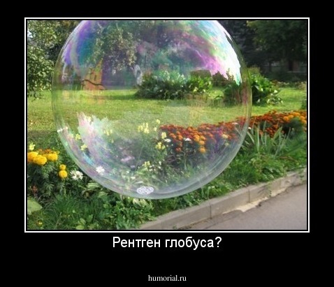 Рентген глобуса?