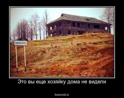 Это вы еще хозяйку дома не видели