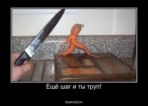 Ещё шаг и ты труп!