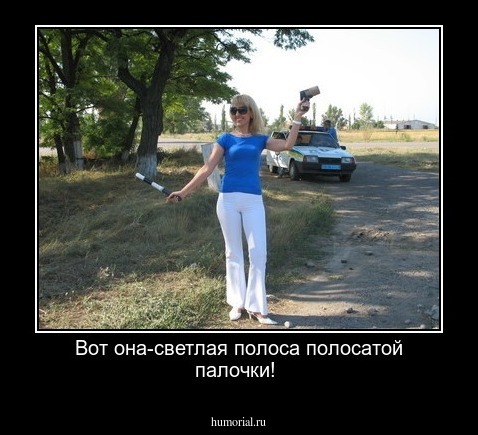 Вот она-светлая полоса полосатой палочки!