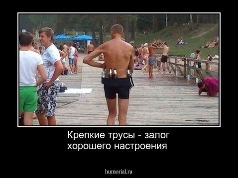Крепкие трусы - залог хорошего настроения