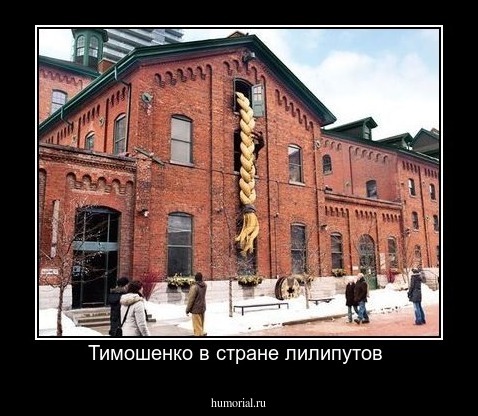 Тимошенко в стране лилипутов 