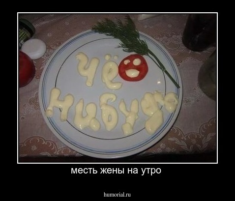 месть жены на утро 
