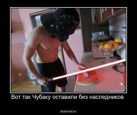 Вот так Чубаку оставили без наследников 