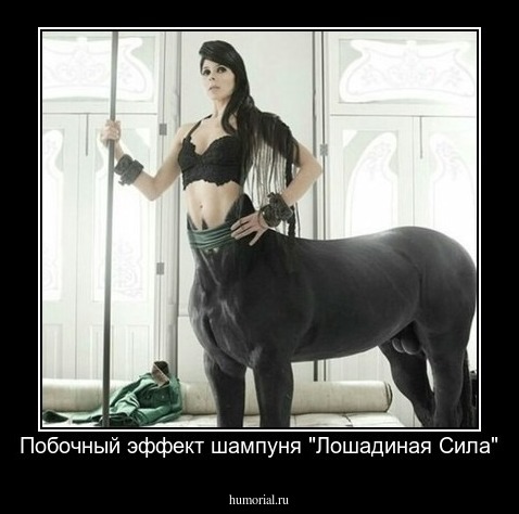 Побочный эффект шампуня "Лошадиная Сила"