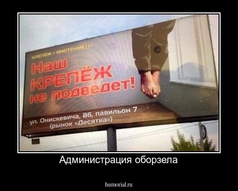 Администрация оборзела