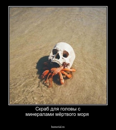 Скраб для головы с минералами мёртвого моря