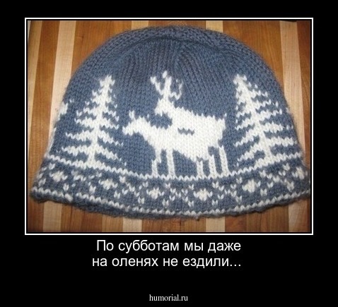По субботам мы даже на оленях не ездили...