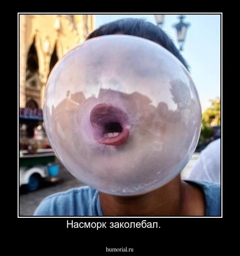 Насморк заколебал.    