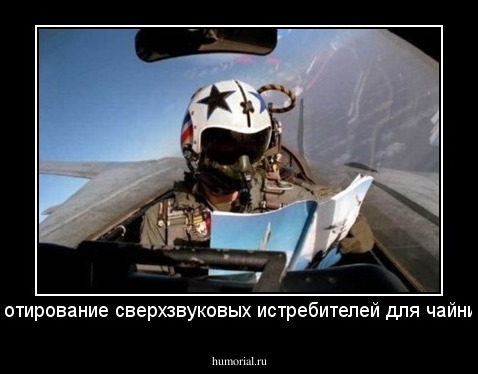 "Пилотирование сверхзвуковых истребителей для чайников"