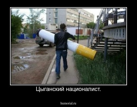 Цыганский националист.