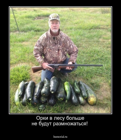 Орки в лесу больше не будут размножаться!