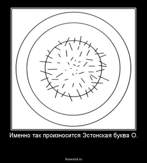Именно так произносится Эстонская буква О.
