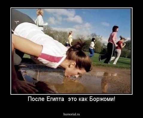 После Египта  это как Боржоми!